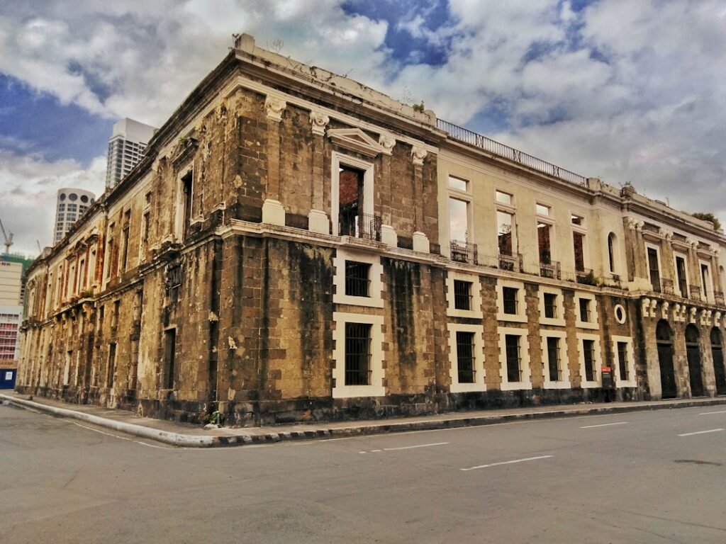 gray concrete building at daytime